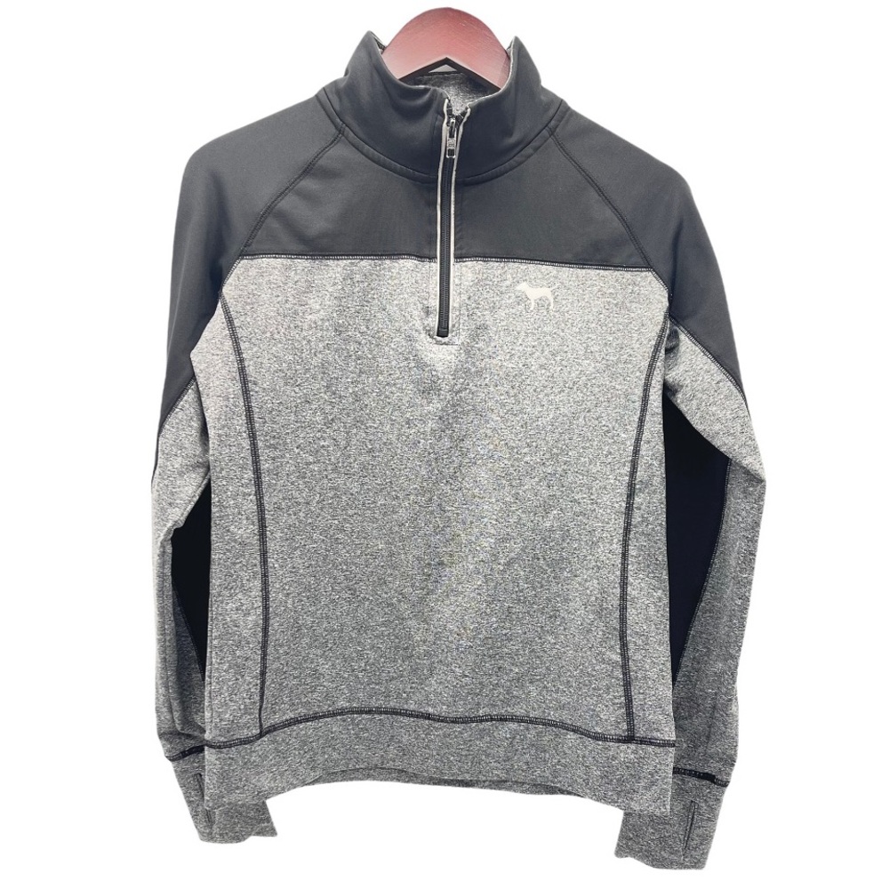 Pink Victoria’s Secret Quarter Zip Pullover Medium